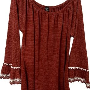 - 🎉3 for 30🎉 lildy lace sleeve tunic